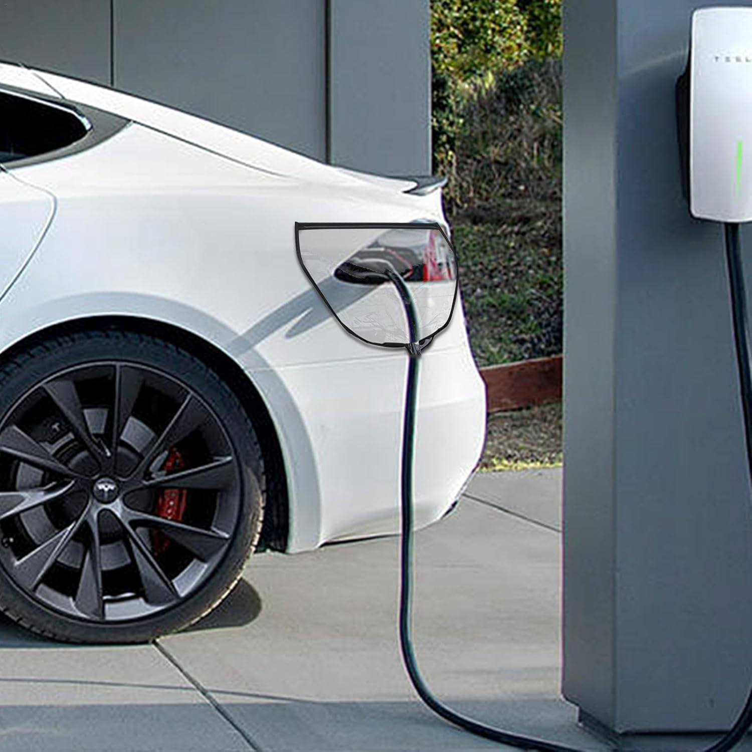 EV Charger Port Cover | Waterproof & Dustproof Magnetic Protector