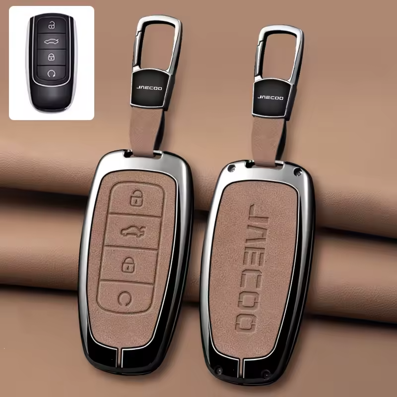 Jaecoo J7 Smart Key Fob Cover with Keychain – Protective Case