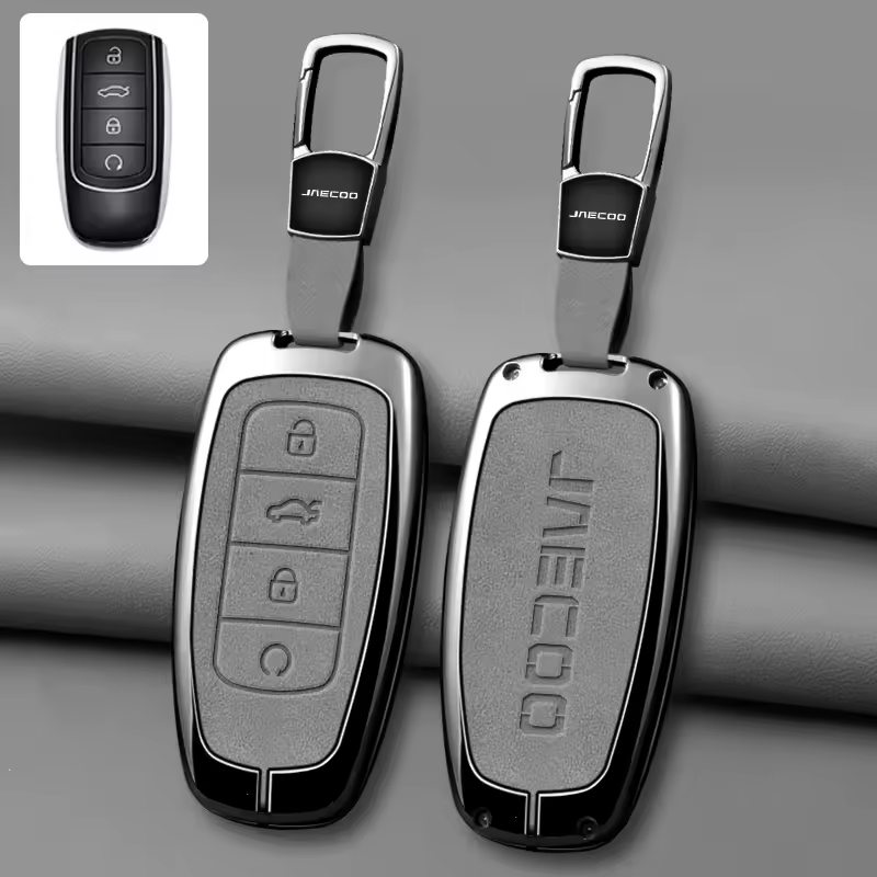 Jaecoo J7 Smart Key Fob Cover with Keychain – Protective Case
