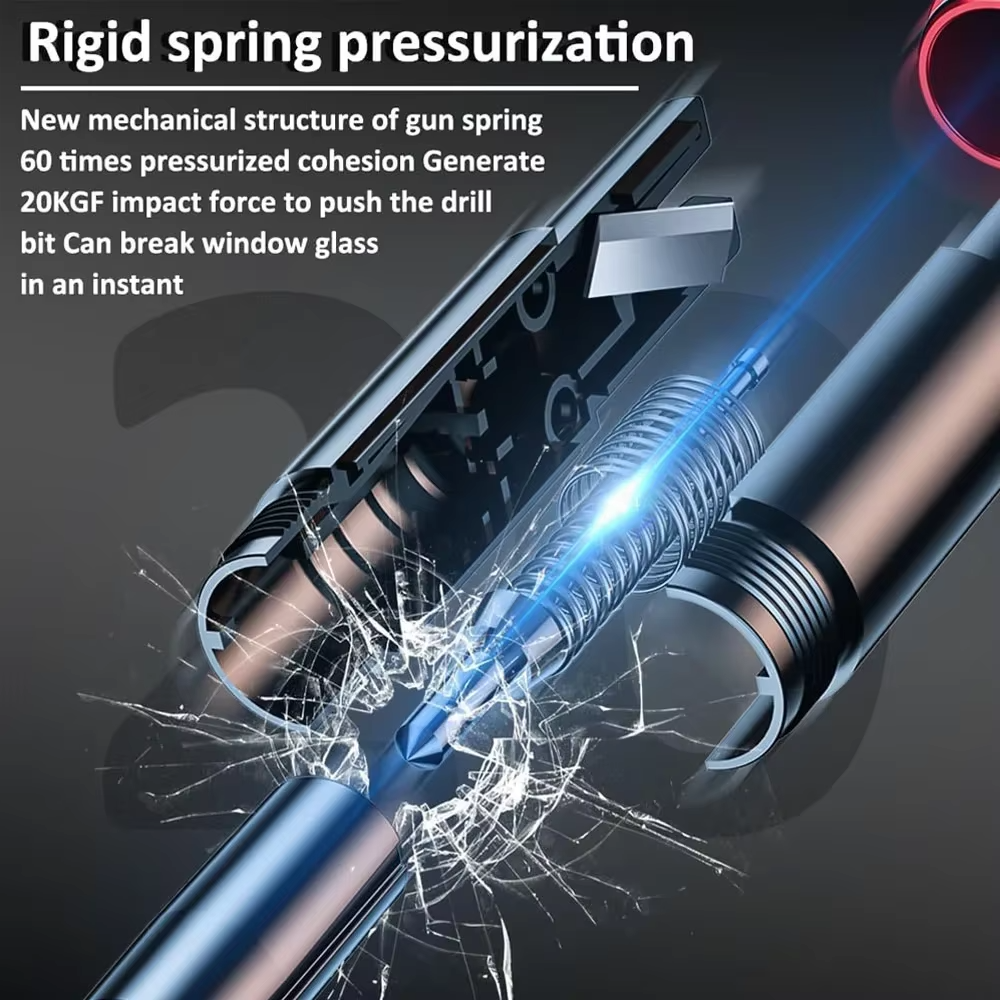 2-in-1 Car Safety Tool for Jaecoo | Emergency Glass Breaker & Seatbelt Cutter