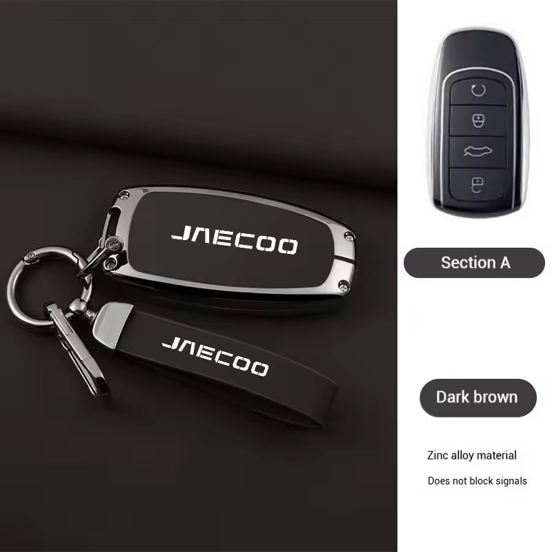 Jaecoo J7 Smart Key Fob Cover with Keychain – Protective Case