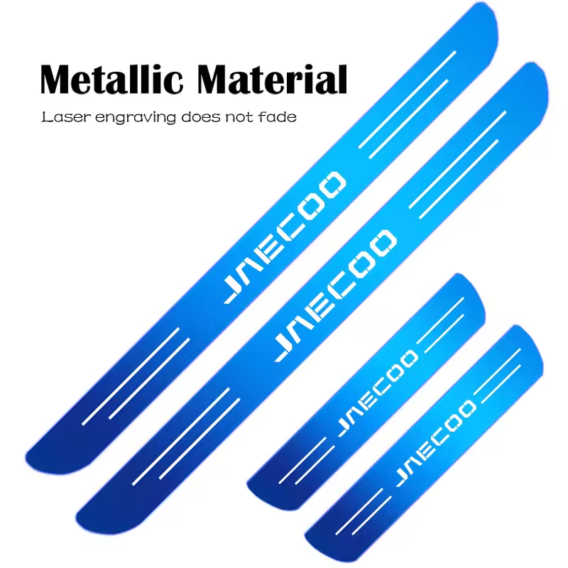 Jaecoo Door Sill Protectors | 4pcs Stainless Steel Threshold Strips for J7 J8 PHEV