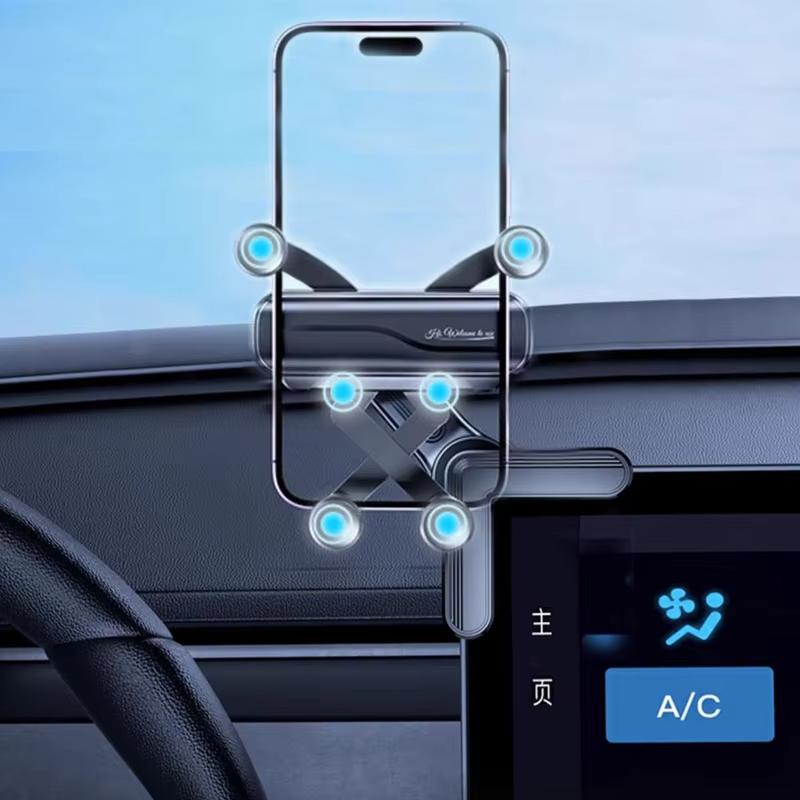 Magnetic Side-Mount Phone Holder for Jaecoo J7 | Central Screen Mount with 360° Rotation