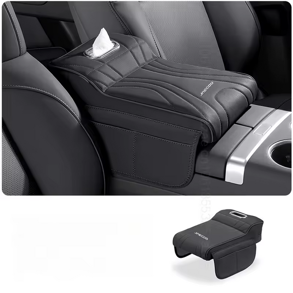 Jaecoo J7 Armrest Cushion | Console Pad with Side Storage & Tissue Box