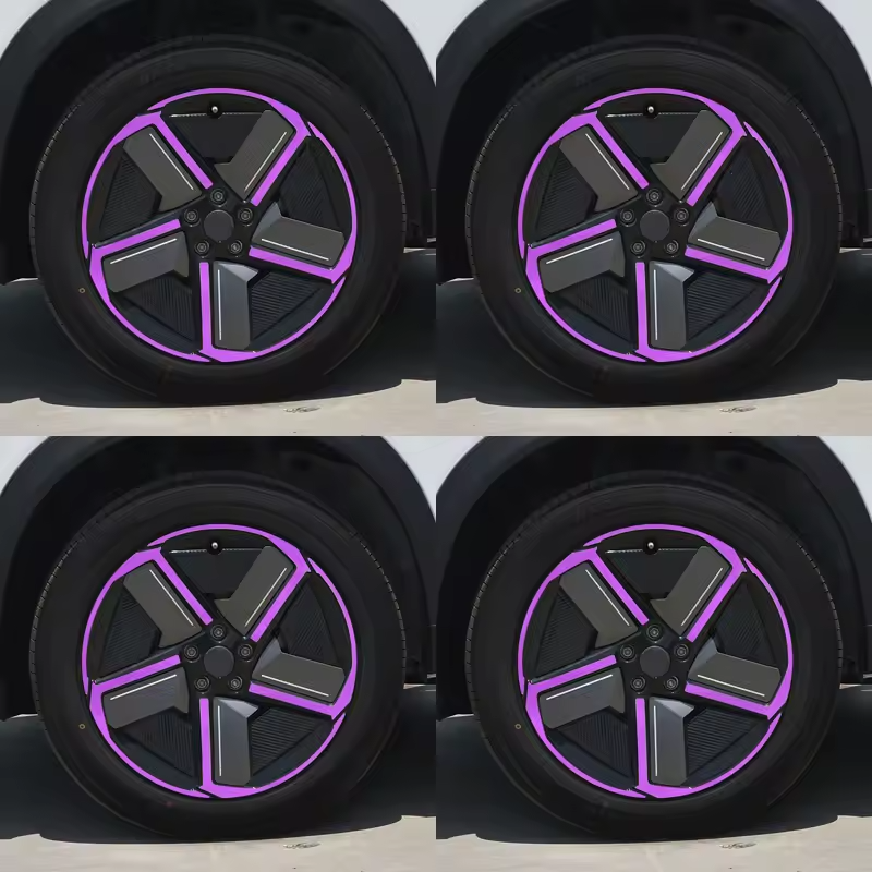 Car Wheel Stickers for Jaecoo J7 PHEV | Scratch-Resistant Alloy Rim Decals