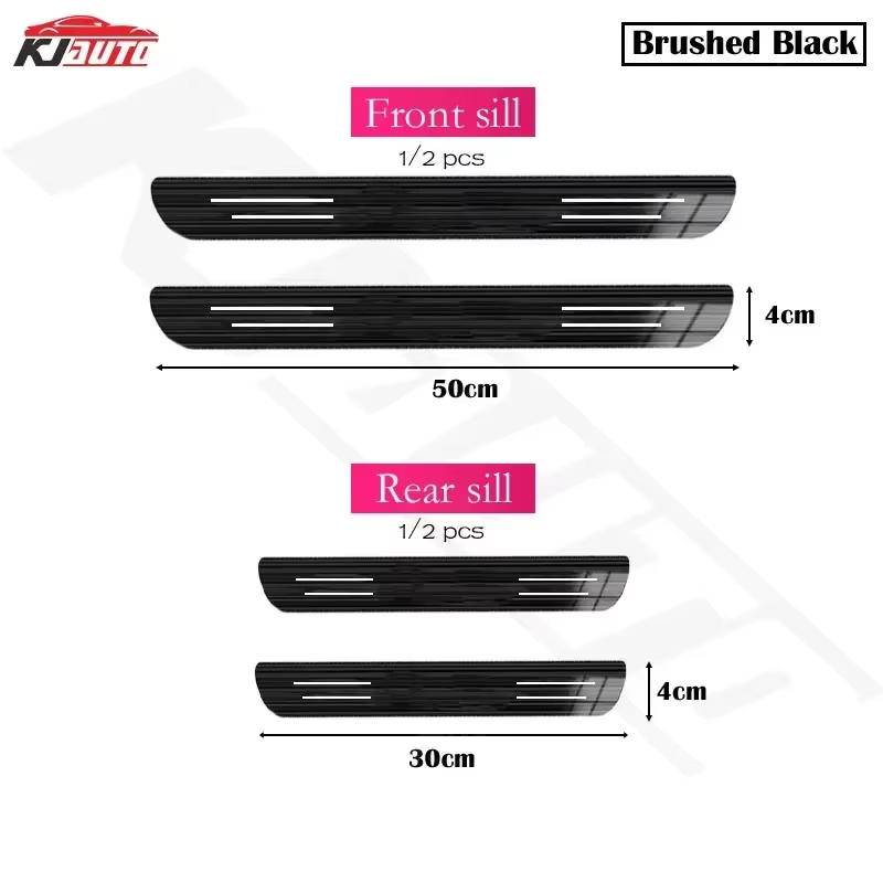 Jaecoo Door Sill Protectors | 4pcs Stainless Steel Threshold Strips for J7 J8 PHEV