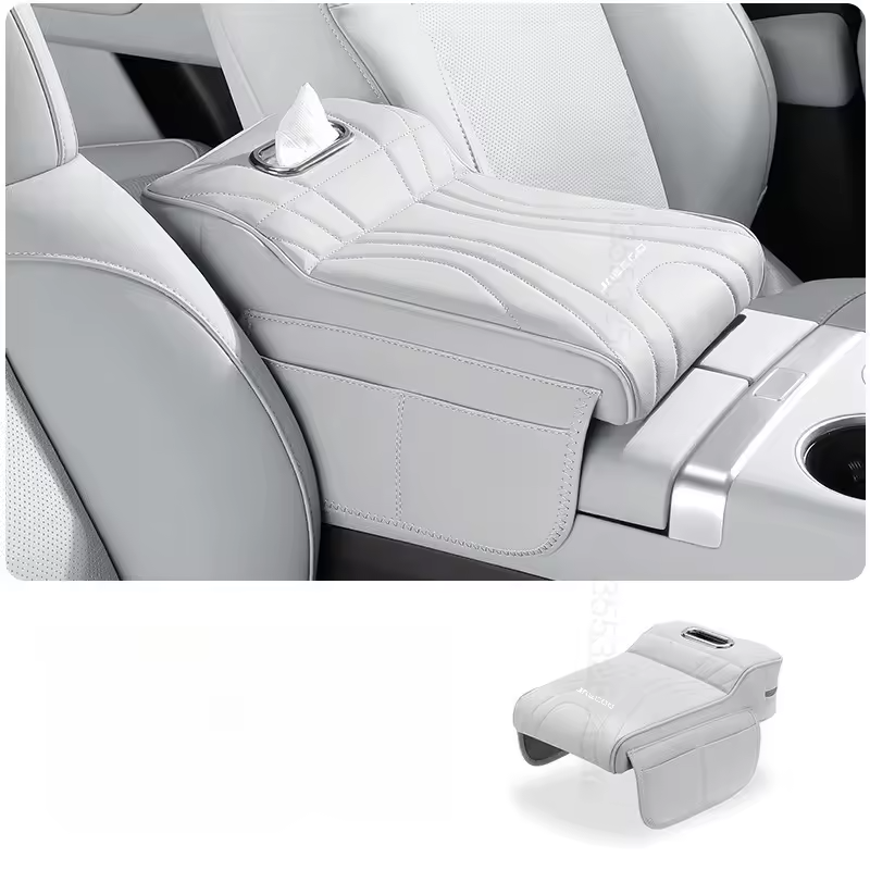 Jaecoo J7 Armrest Cushion | Console Pad with Side Storage & Tissue Box