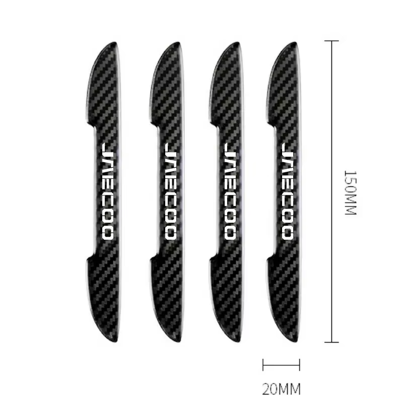Carbon Fiber Door Stickers for Jaecoo | 4PCS Scratch Protection Decals