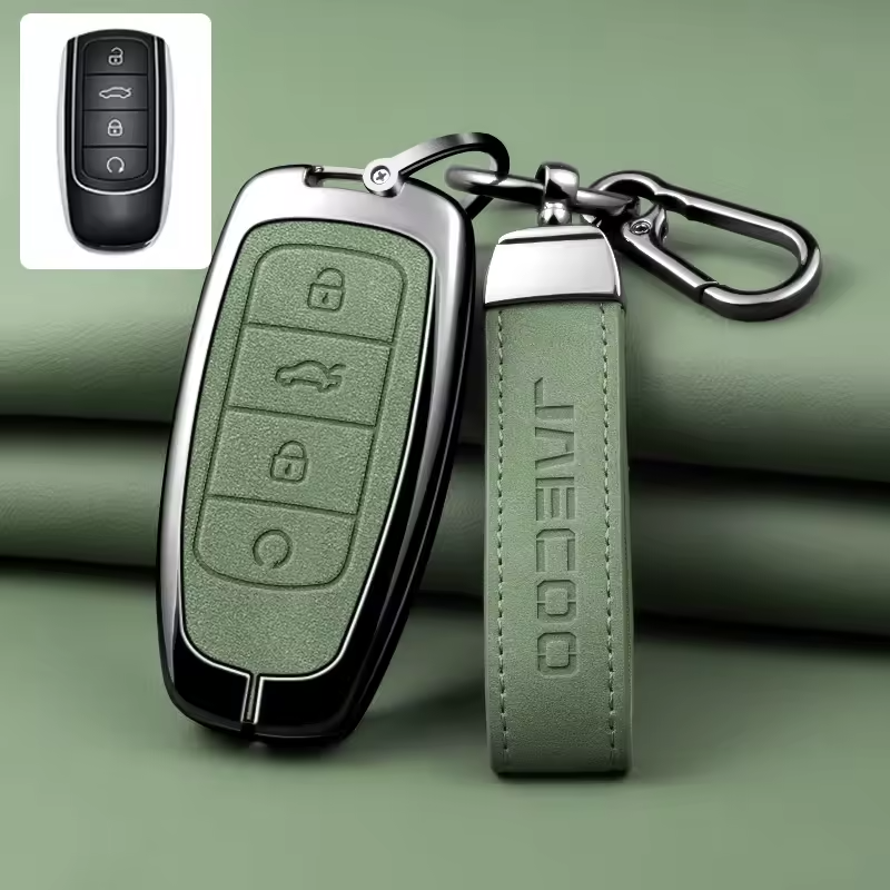 Jaecoo J7 Smart Key Fob Cover with Keychain – Protective Case