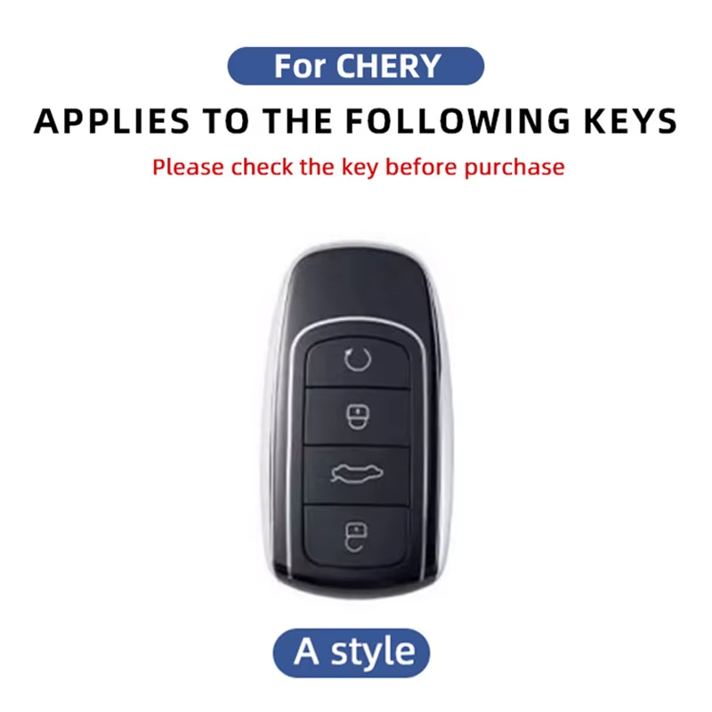 Jaecoo J7 Smart Key Fob Cover with Keychain – Protective Case