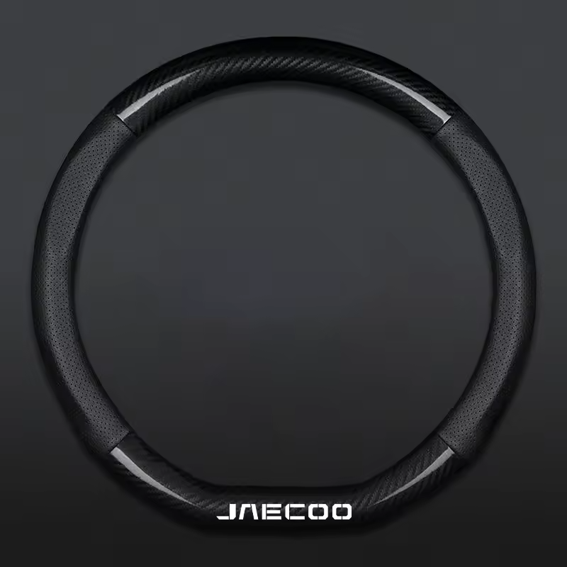 Jaecoo J7 Steering Wheel Cover | Carbon Fiber Leather Grip Protector