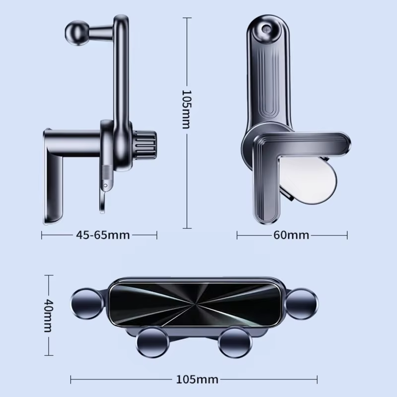Magnetic Side-Mount Phone Holder for Jaecoo J7 | Central Screen Mount with 360° Rotation