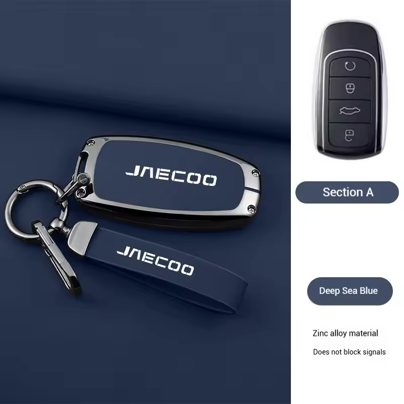 Jaecoo J7 Smart Key Fob Cover with Keychain – Protective Case