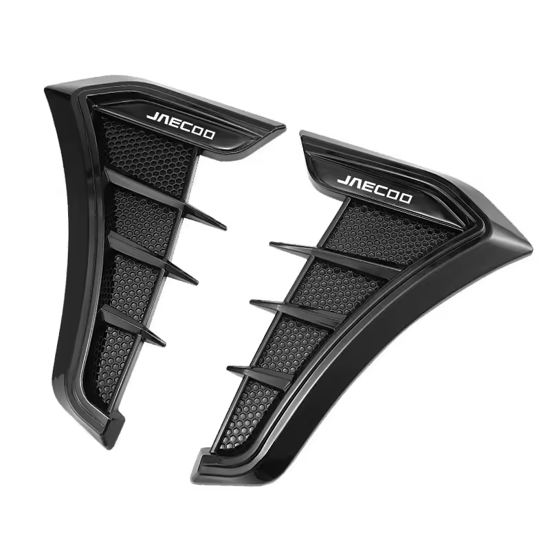 Carbon Black Side Wing Fender Decals for Jaecoo | 2-Piece Sport Body Stickers