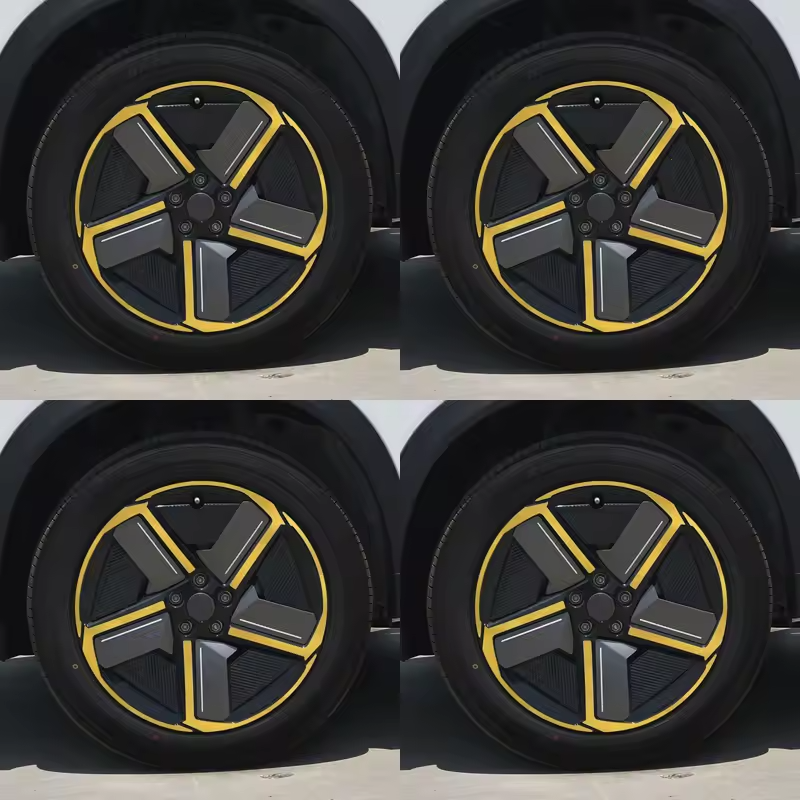 Car Wheel Stickers for Jaecoo J7 PHEV | Scratch-Resistant Alloy Rim Decals