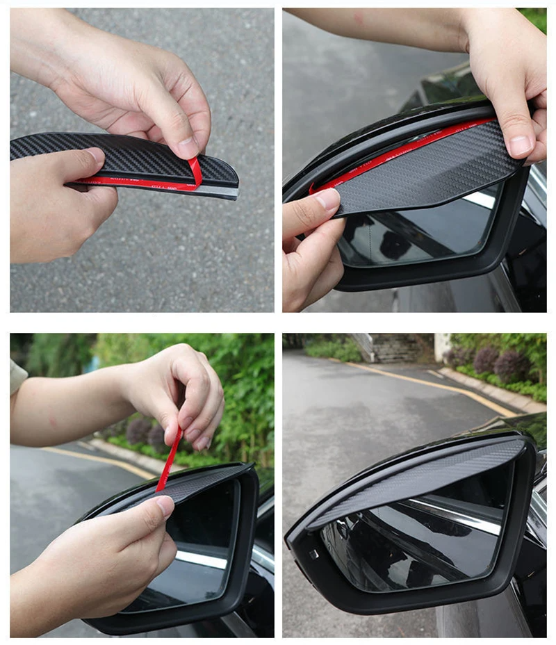 Jaecoo Rearview Mirror Rain Eyebrow Shields | 2pcs Rainproof Covers