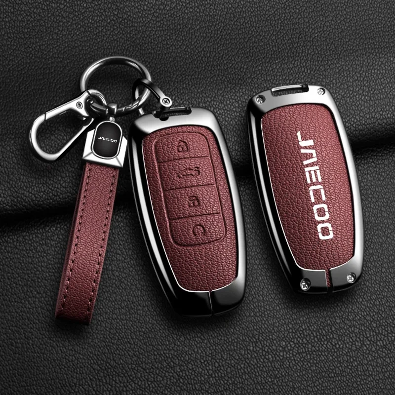Jaecoo Key Cover with Keychain | Protective Smart Key Case