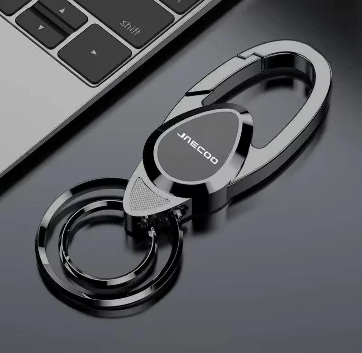 Jaecoo Premium Hook Keyring | Zinc Alloy Car Keychain
