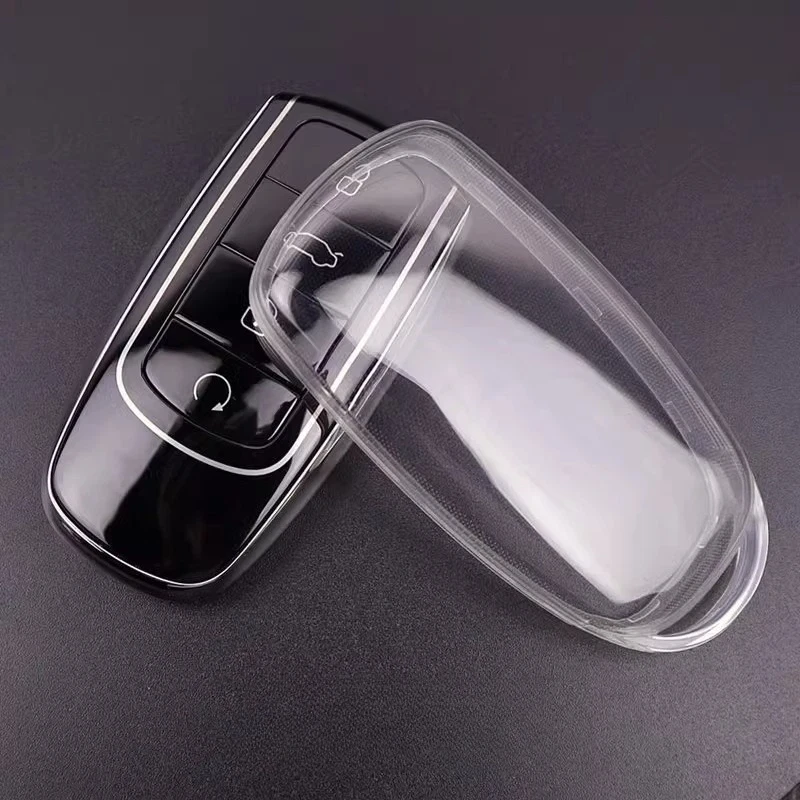 Jaecoo Key Cover with Keychain | Clear Protective Smart Key Case