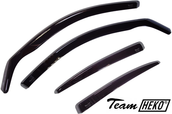 Jaecoo 7 Wind Deflectors | HEKO 4-Piece Set – Rain & Wind Protection
