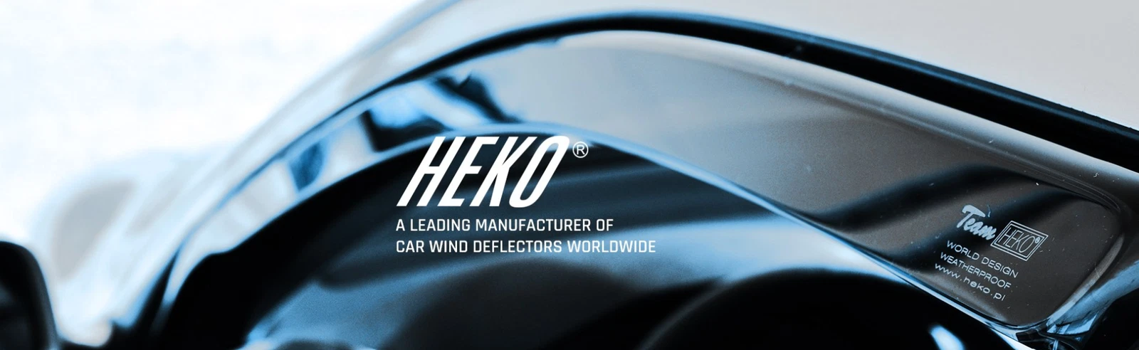 Jaecoo 7 Wind Deflectors | HEKO 4-Piece Set – Rain & Wind Protection