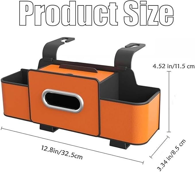 Premium Seat Back Storage Organiser with Cup Holders for Jaecoo