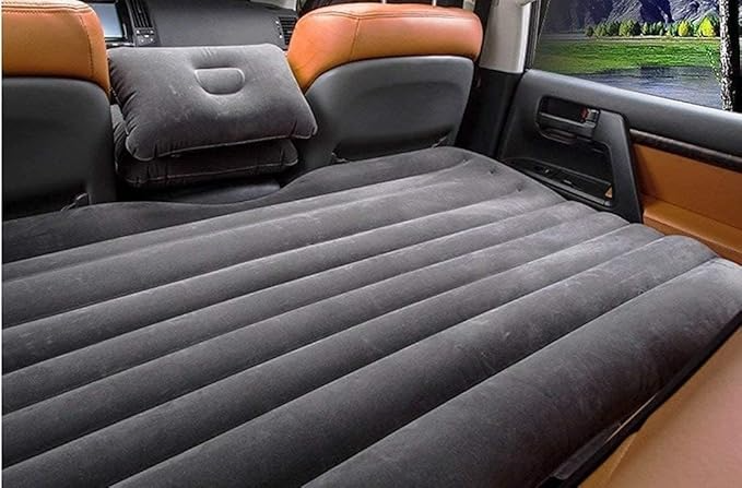 Inflatable Car Mattress – Back Seat Air Bed for Travel & Road Trips