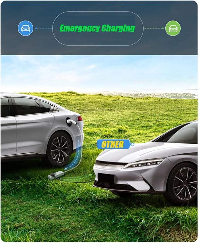 V2L Adapter Cable – Vehicle to Load Power Adapter with UK Plug