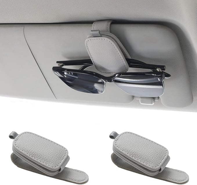 2 Pack Magnetic Car Sun Visor Glasses Holders for Jaecoo