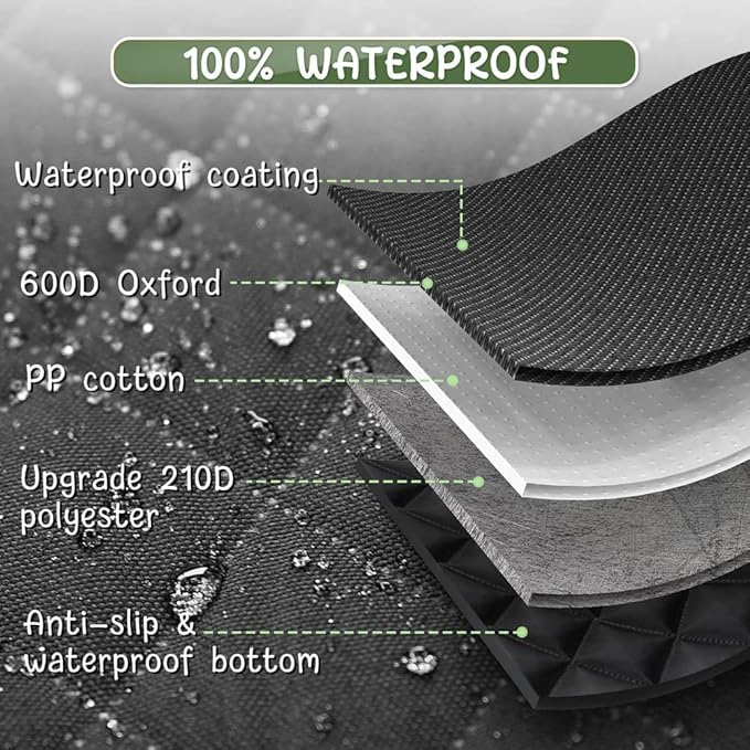 Dog Boot Protector – Waterproof & Scratch-Resistant Quilted Boot Liner