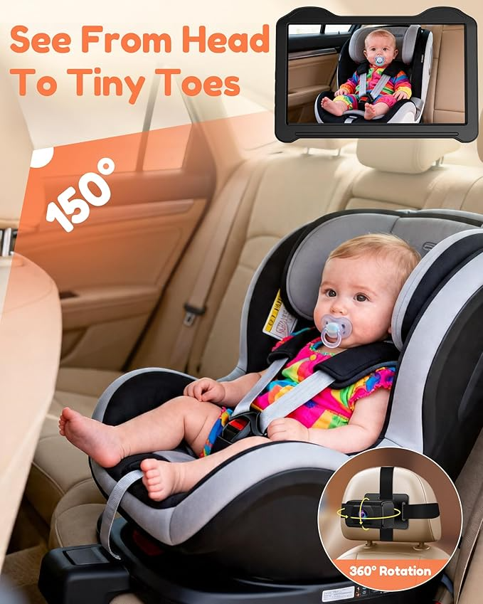 HD Baby Car Camera Monitor with 7" Display for Jaecoo