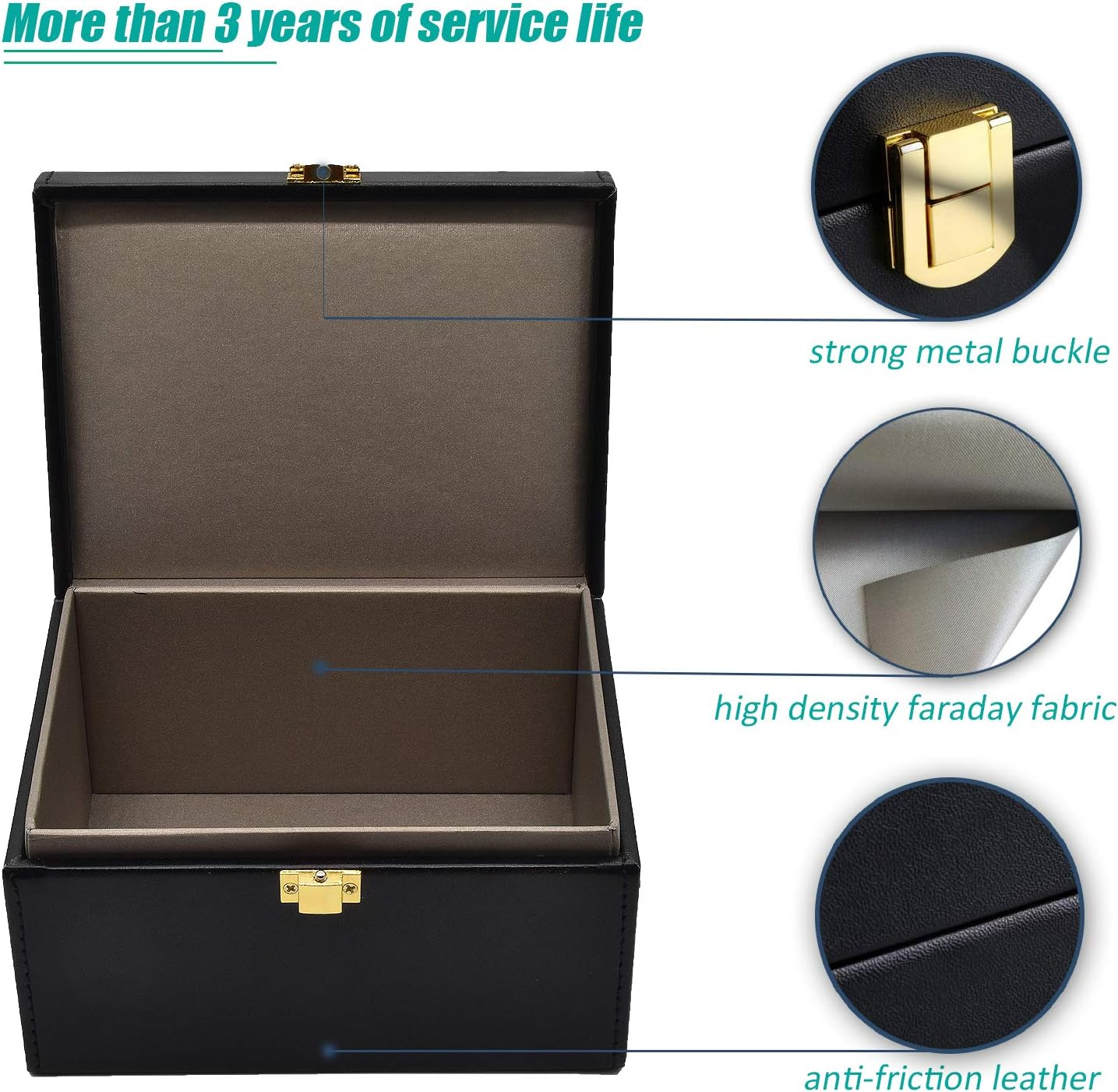 Faraday Box – RFID Signal Blocking Key Safe | Car Key Signal Blocker