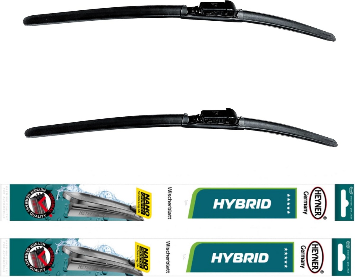 HEYNER Hybrid Front Wiper Blades for Jaecoo J7 – 24" & 18"