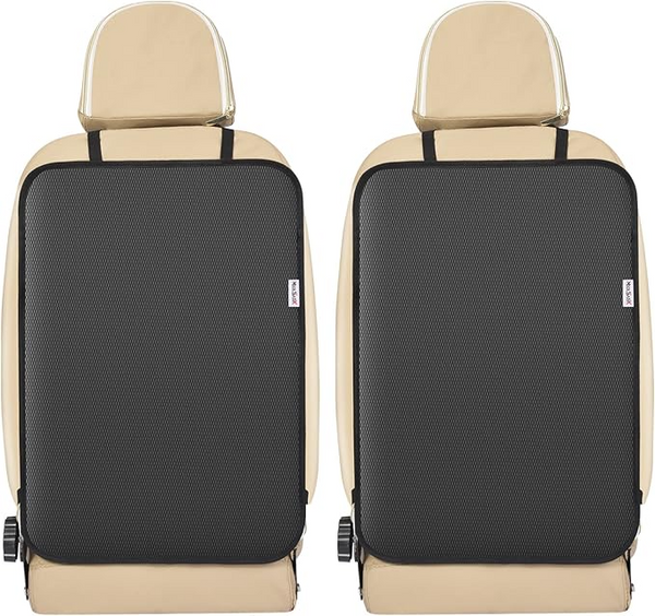 2 Pack Car Seat Back Kick Mats with Storage Pockets for Jaecoo