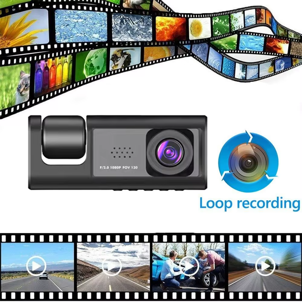 1080P 3-Channel Dashcam with IR Night Vision for Jaecoo J7 PHEV | Front & Rear DVR + 32GB Card