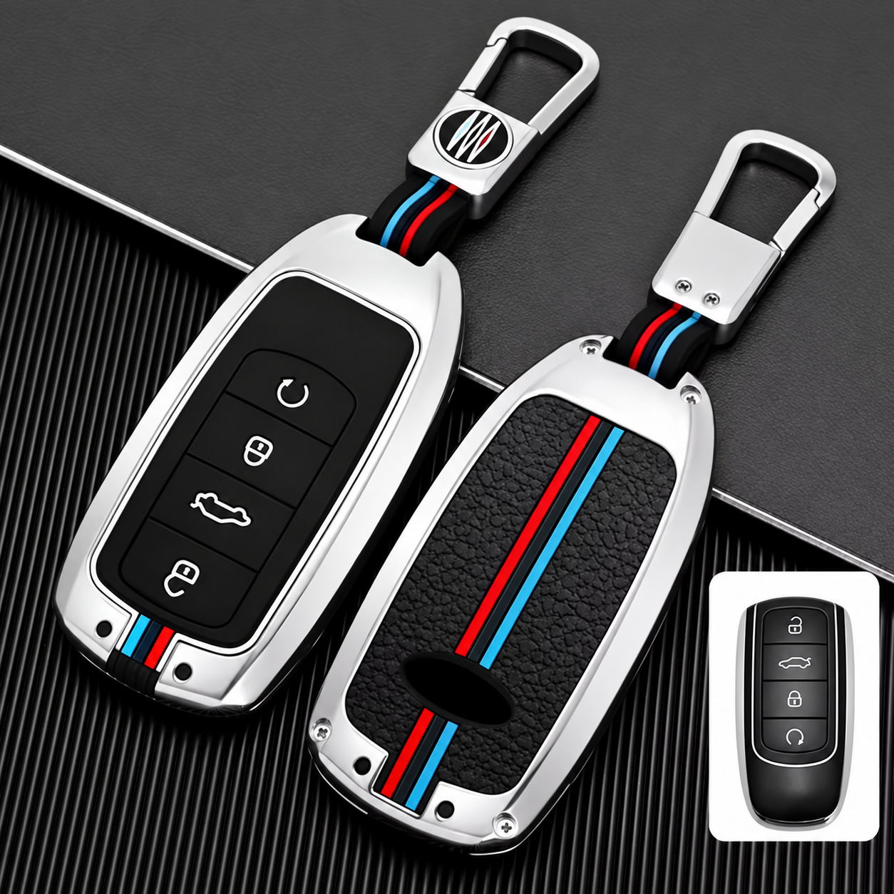 Jaecoo J7 & J8 Zinc Alloy Key Cover with Keychain
