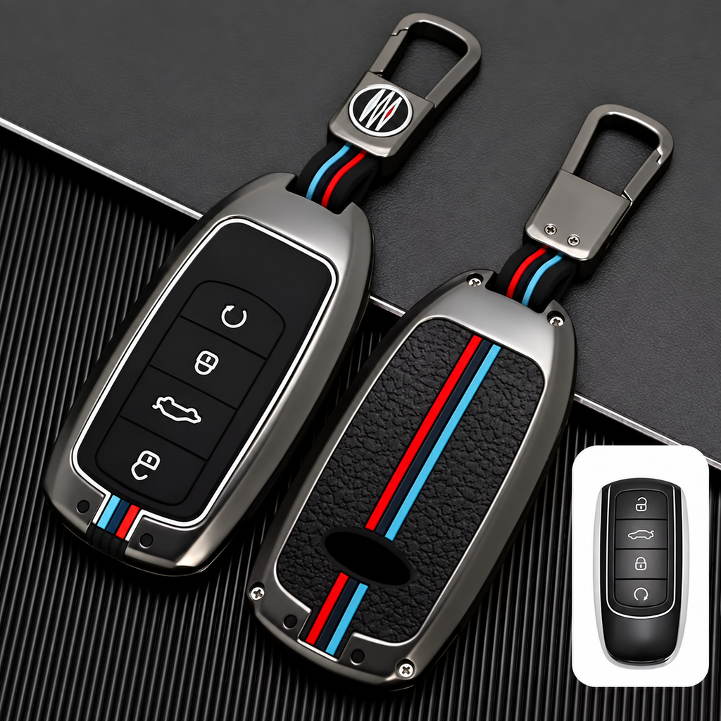 Jaecoo J7 & J8 Zinc Alloy Key Cover with Keychain