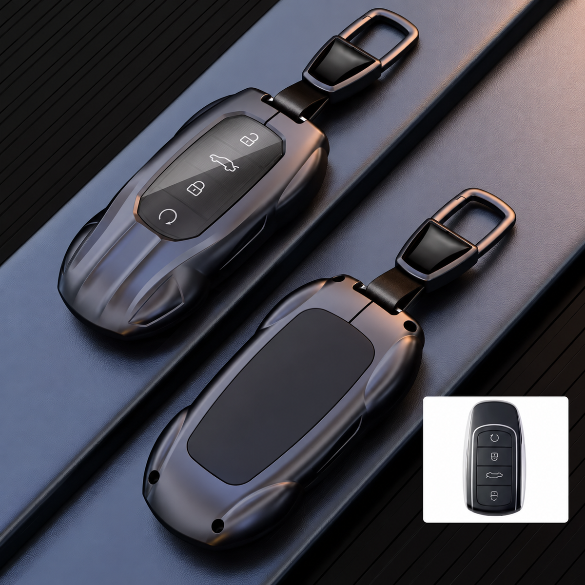Jaecoo J7 & J8 Car-Style Key Cover with Keychain