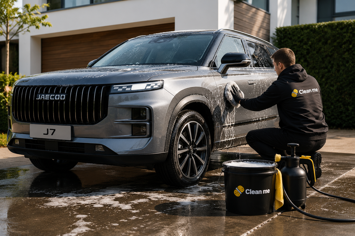 Mobile car valeting for Jaecoo owners