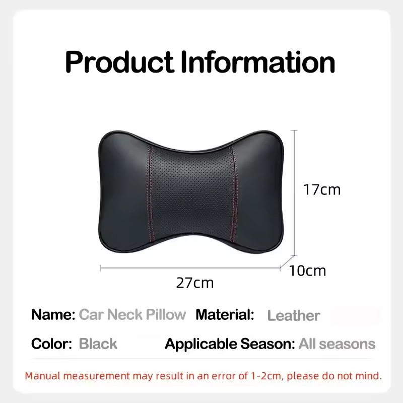 Jaecoo Car Seat Neck Pillow & Seat Belt Shoulder Pad Set | Comfort Headrest Cushions