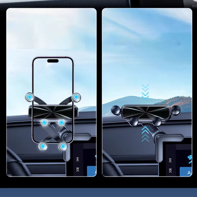 Magnetic Side-Mount Phone Holder for Jaecoo J7 | Central Screen Mount with 360° Rotation