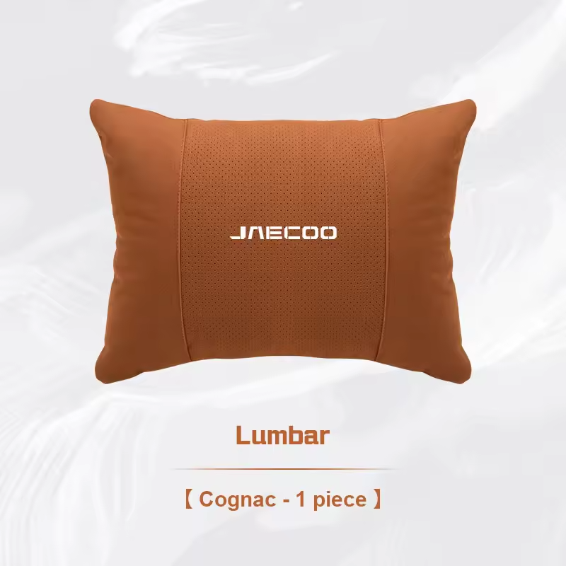 Suede Lumbar Cushion for Jaecoo | Breathable Car Back Support Pillow