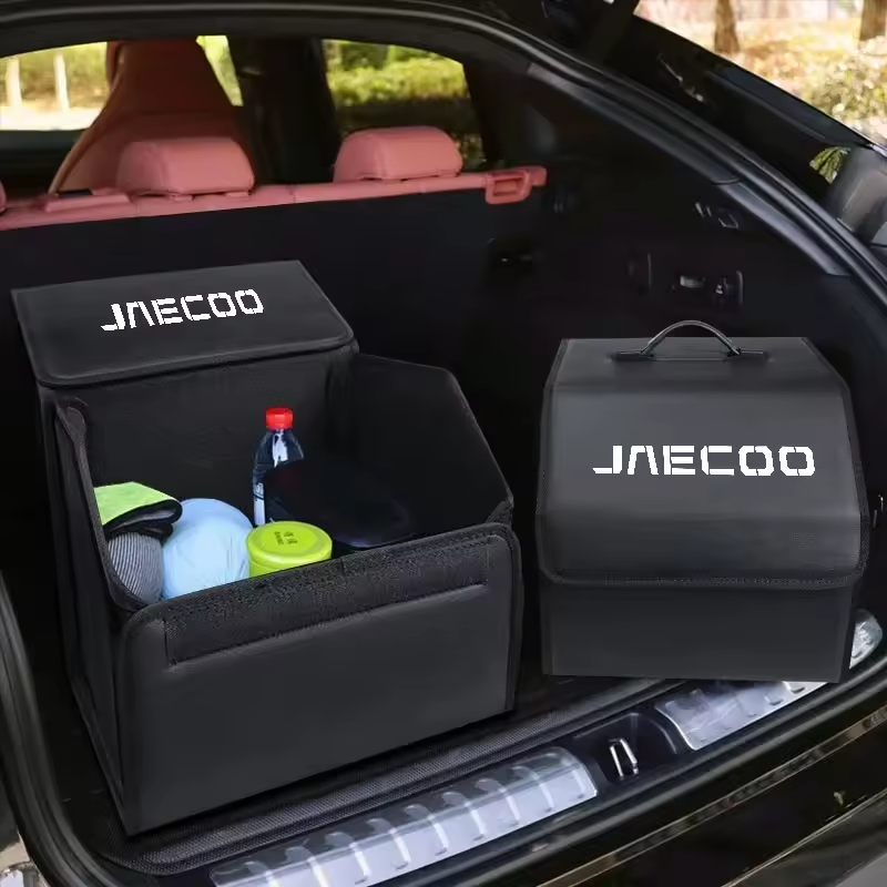 Jaecoo Boot Storage Box | Leather Collapsible Car Trunk Organizer