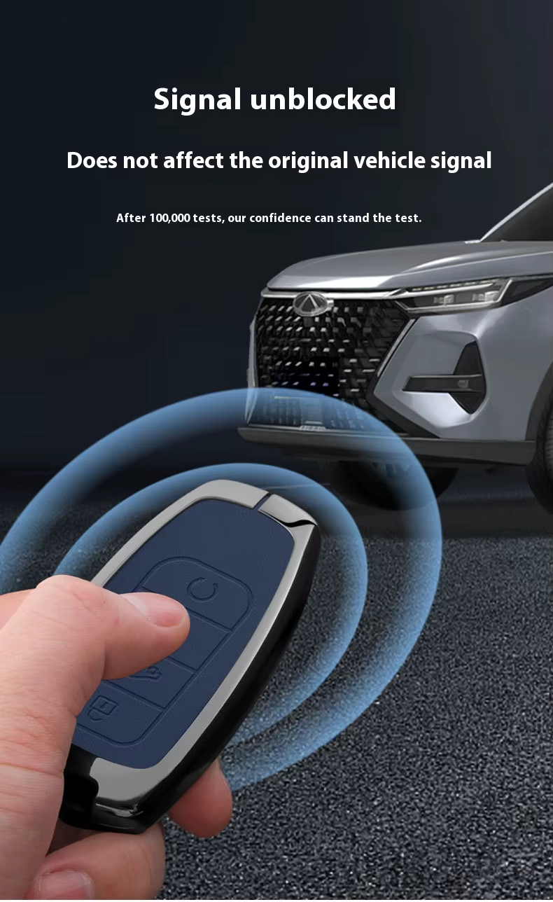 Jaecoo J7 Smart Key Fob Cover with Keychain – Protective Case