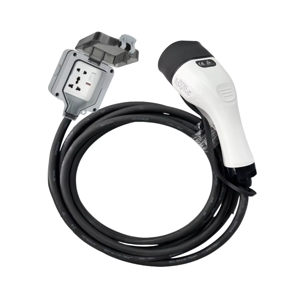 Jaecoo J7 Type 2 V2L Cable Adapter | 3.5kW UK Socket | Waterproof 3m
