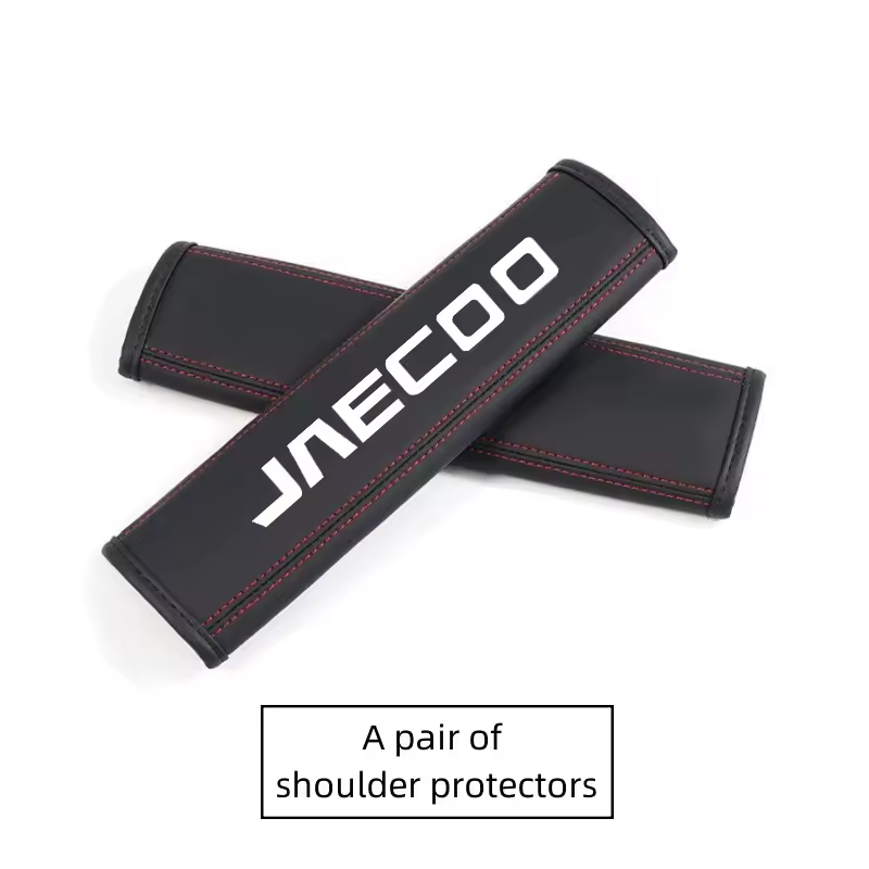 Jaecoo Car Seat Neck Pillow & Seat Belt Shoulder Pad Set | Comfort Headrest Cushions