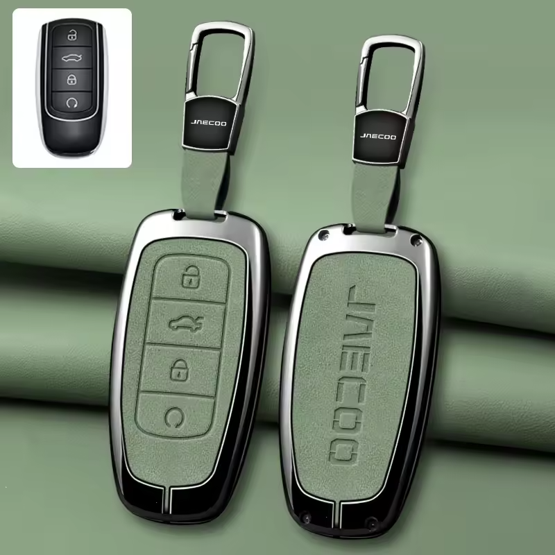 Jaecoo J7 Smart Key Fob Cover with Keychain – Protective Case