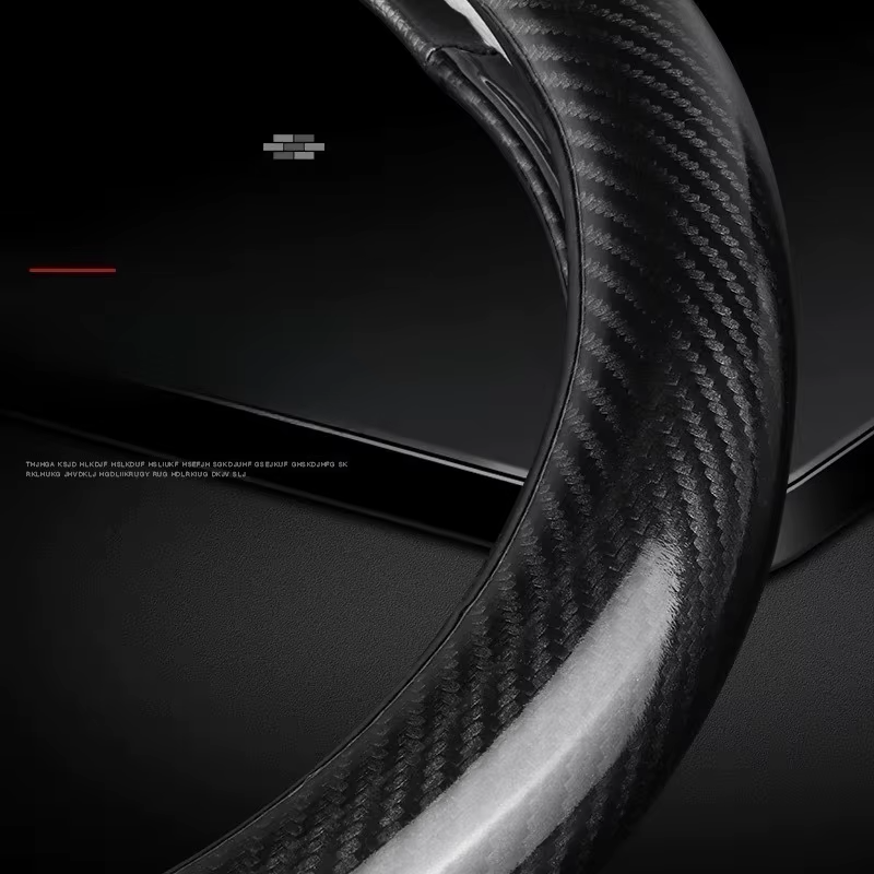 Jaecoo J7 Steering Wheel Cover | Carbon Fiber Leather Grip Protector