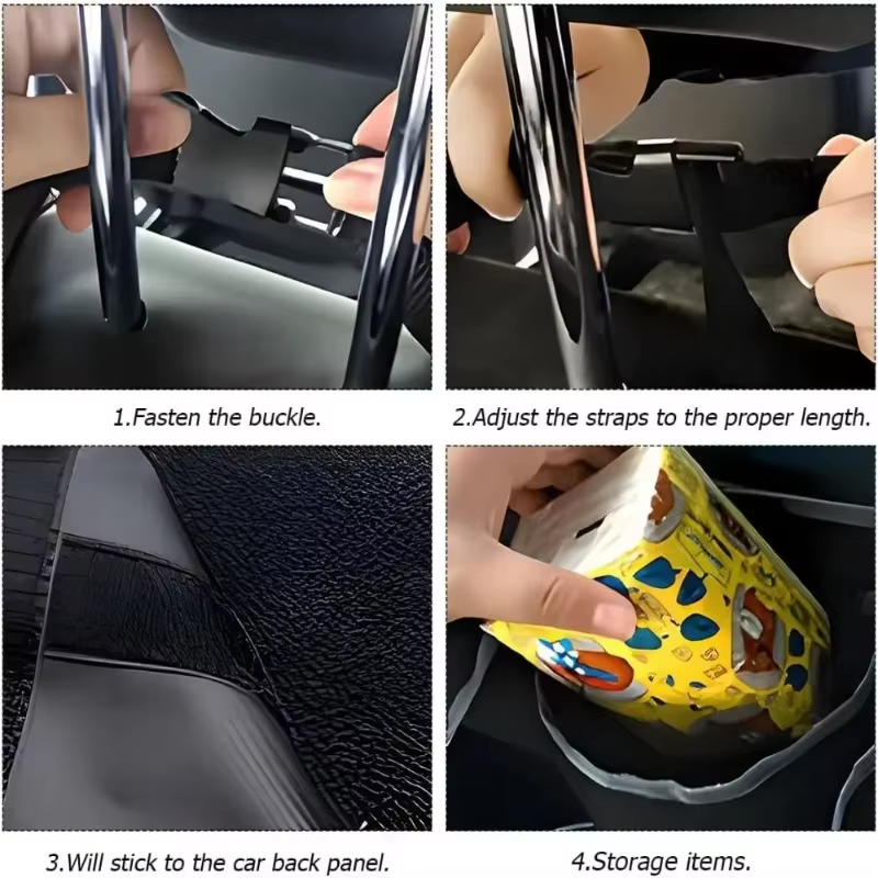 High Capacity Oxford Car Rear Seat Back Organizer | Foldable Multi-Pocket Trunk Storage for Jaecoo