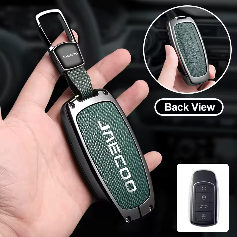 Key Cover with Keyring for Jaecoo J7 & J8 - Protective Smart Key Case